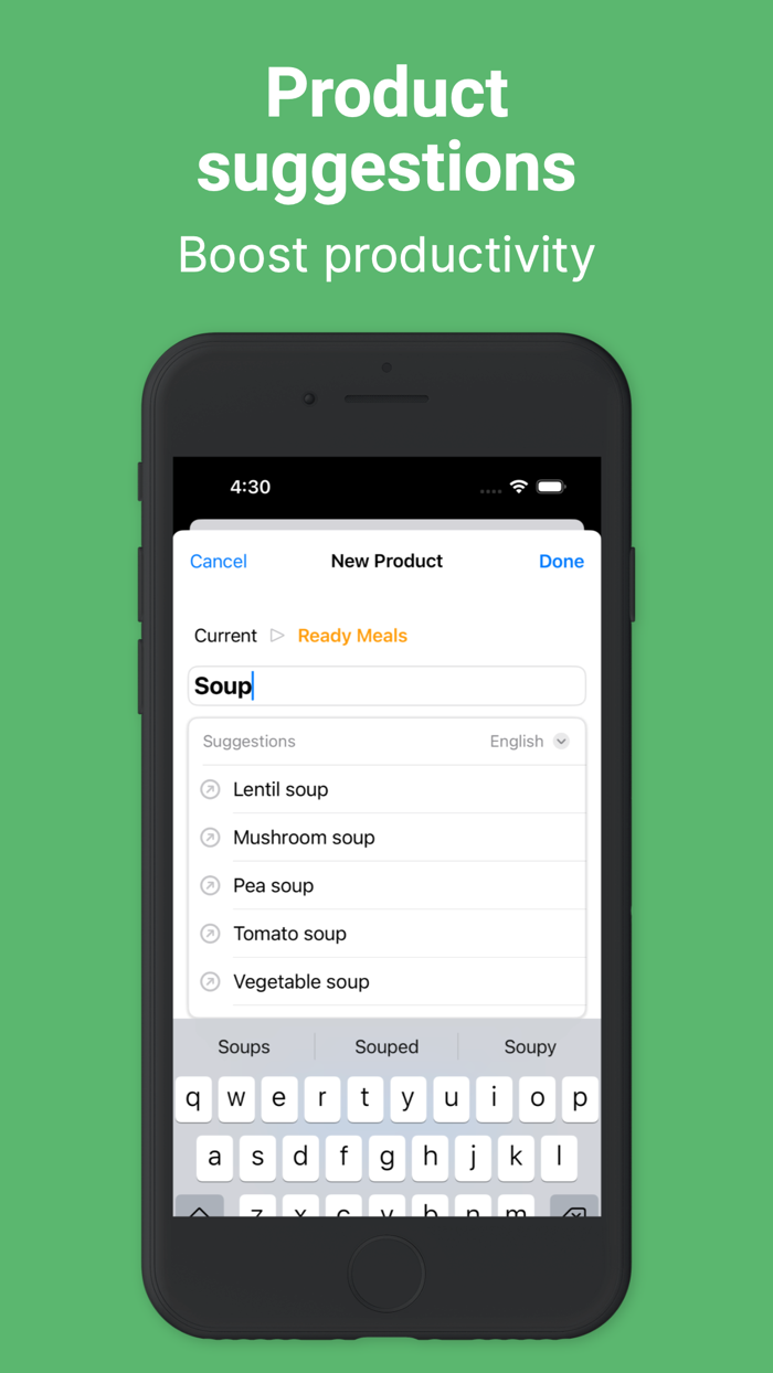 Shopping List - Bread and Milk