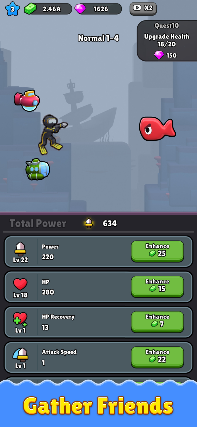 Deep Diver  Idle RPG