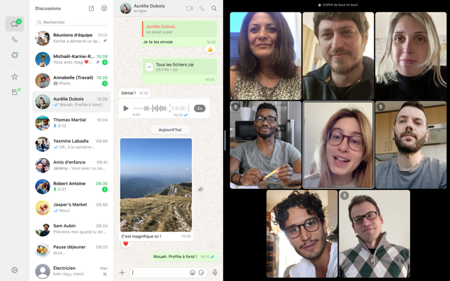 ‎WhatsApp Messenger Capture d'écran