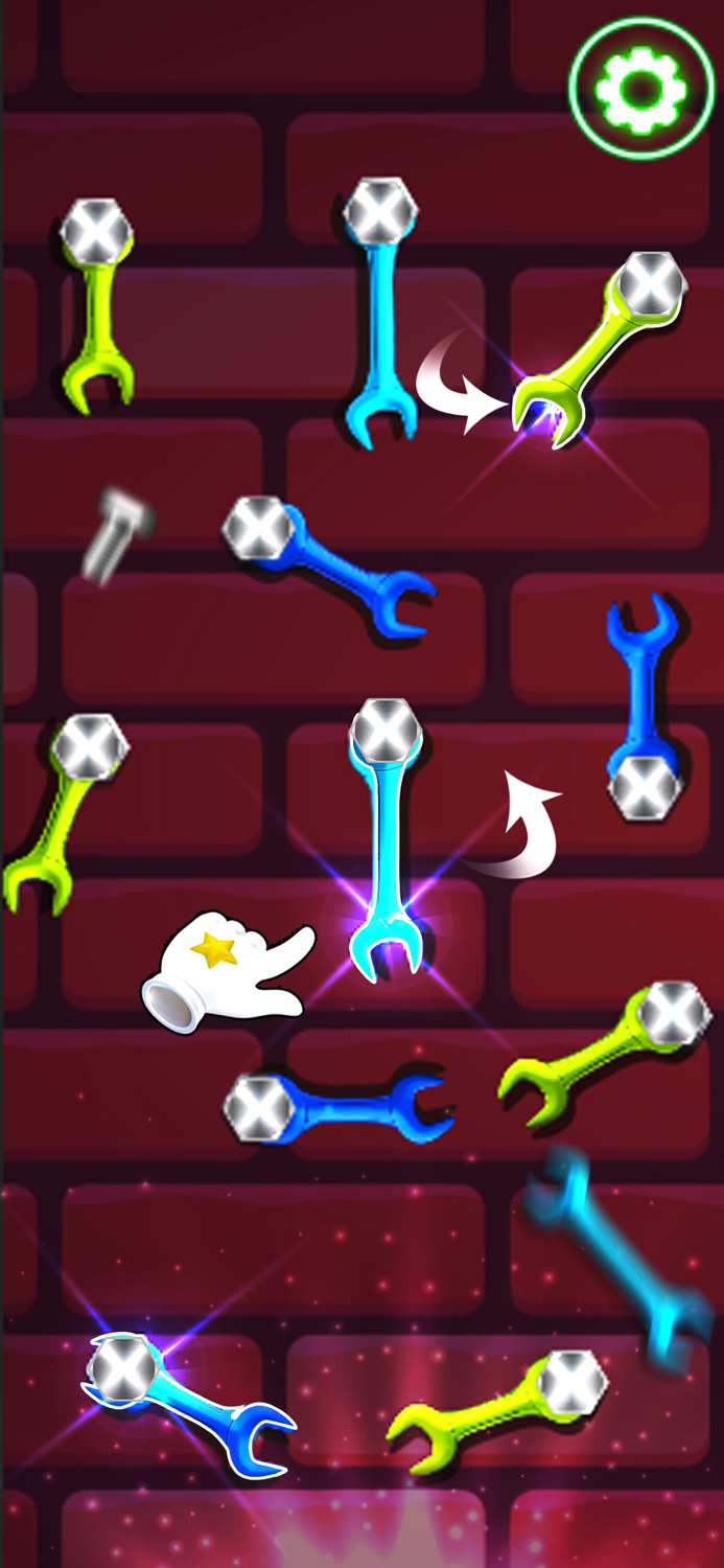 Wrench Master - Unscrew Puzzle