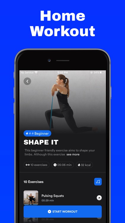 Fitness App - Home Workout screenshot-0