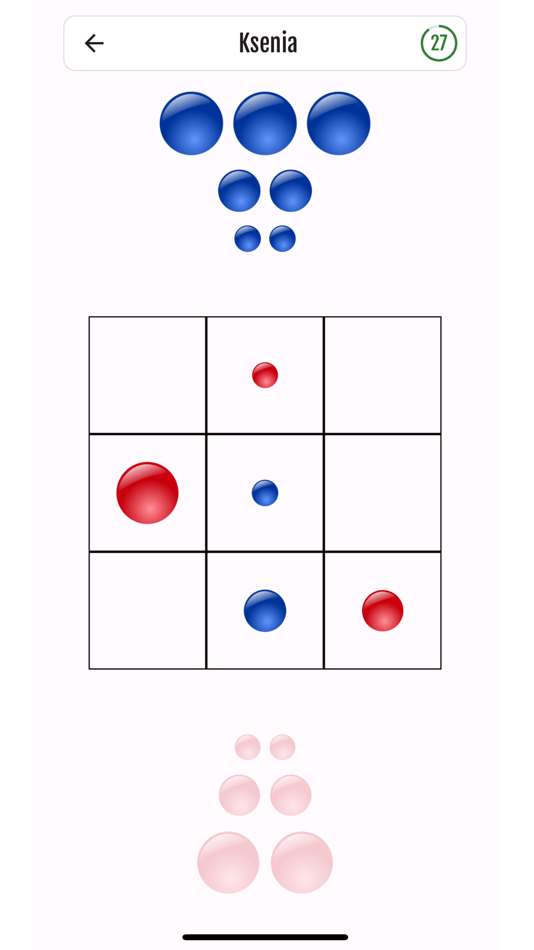 #1. Tic Tac Toe - online 2 players (iOS) 由: Mikalai Khareuka