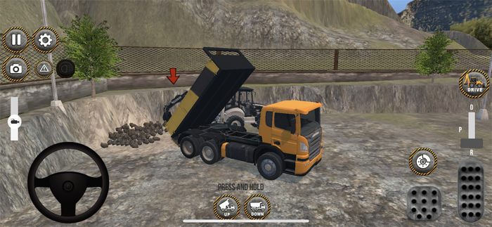 Backhoe Loader Truck Simulator