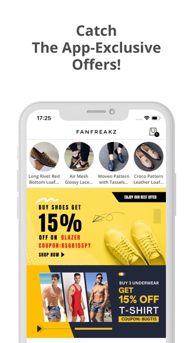 FanFreakz | Men's Fashion Screenshot