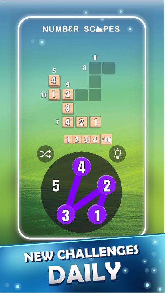 #4. Numberscapes (iOS) 由: Mad Apper Studios
