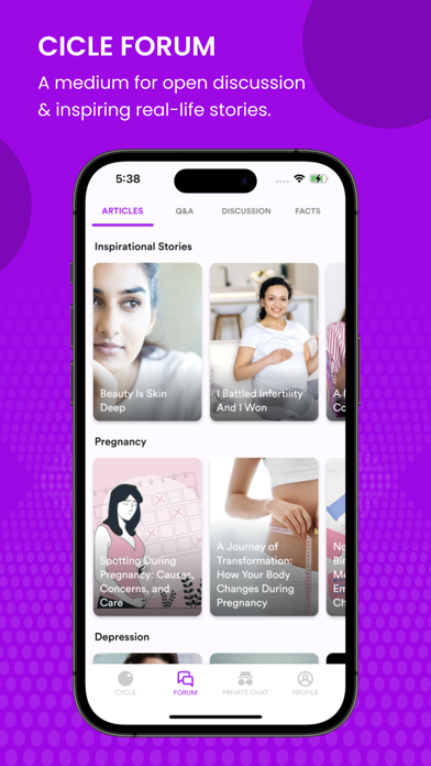CICLE- Period, Fertility, PCOS Screenshot