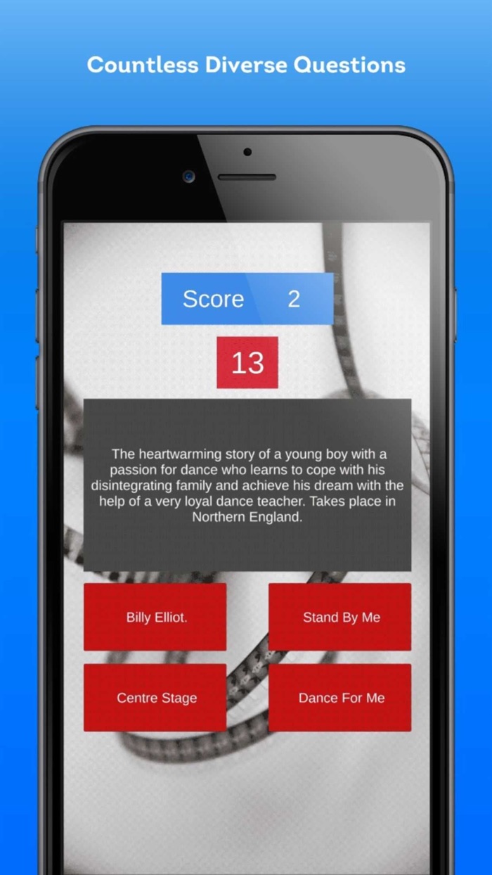 Movies Trivia Quiz Game