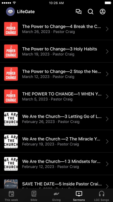 LifeGate LaFayette Screenshot