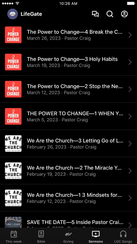 #2. LifeGate LaFayette (iOS) 由: Life Gate Ministries, Inc