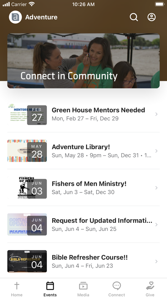 #2. Adventure Christian (iOS) 由: ADVENTURE CHRISTIAN CHURCH OF NORTH NATOMAS