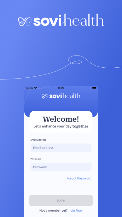Sovi Health Screenshot