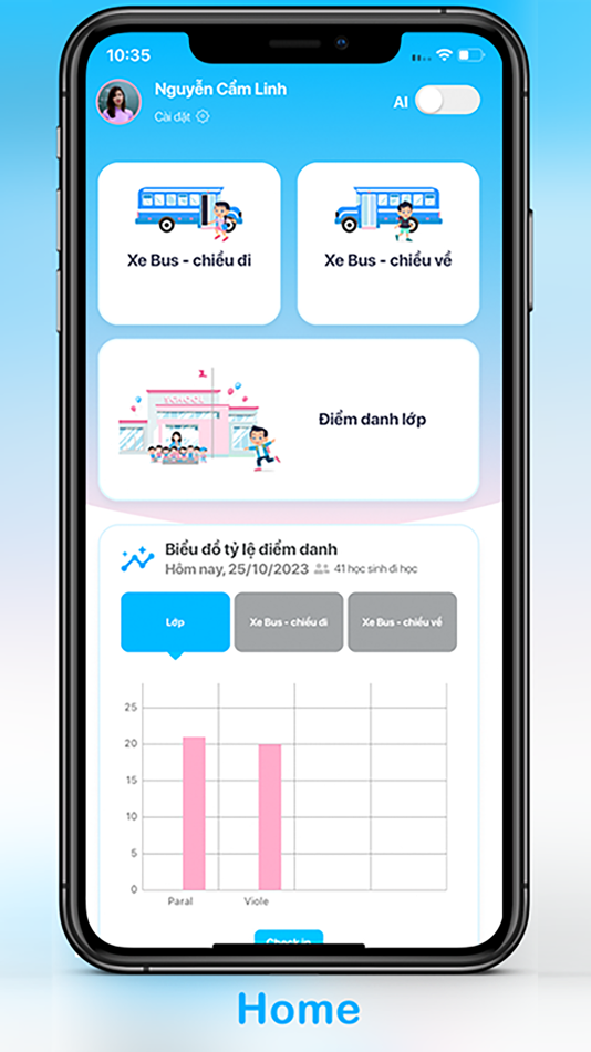 #1. Smart Check in - Schoolup (iOS) Podle: Quang Pham