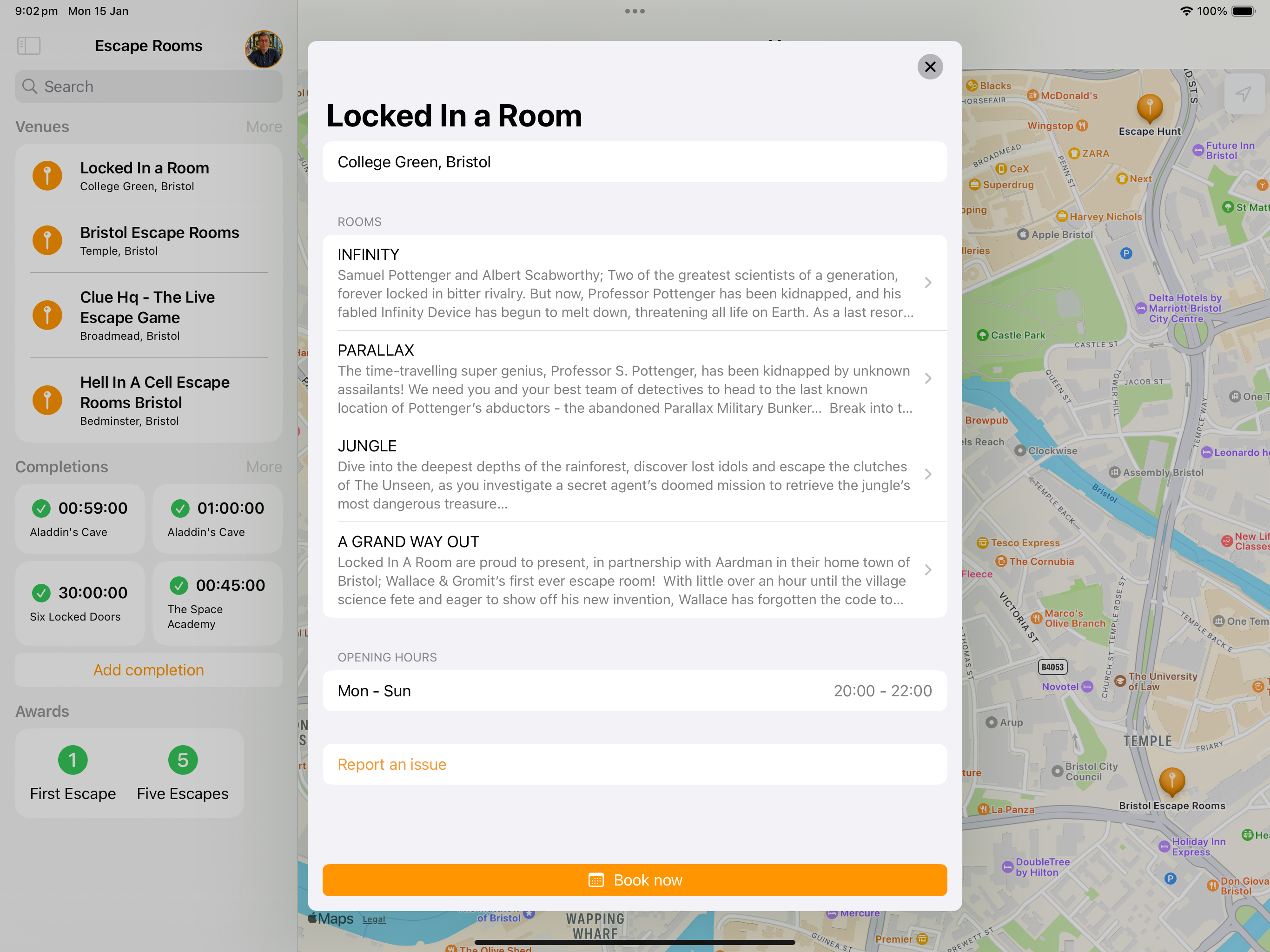 Escape Rooms