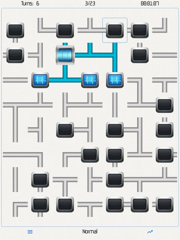 Netwalk - IT Logic Puzzle Game iPad screenshot