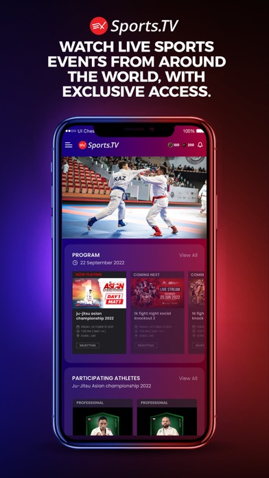 EX Sports Screenshot