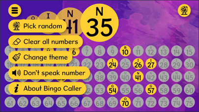 Bingo Caller Screenshot
