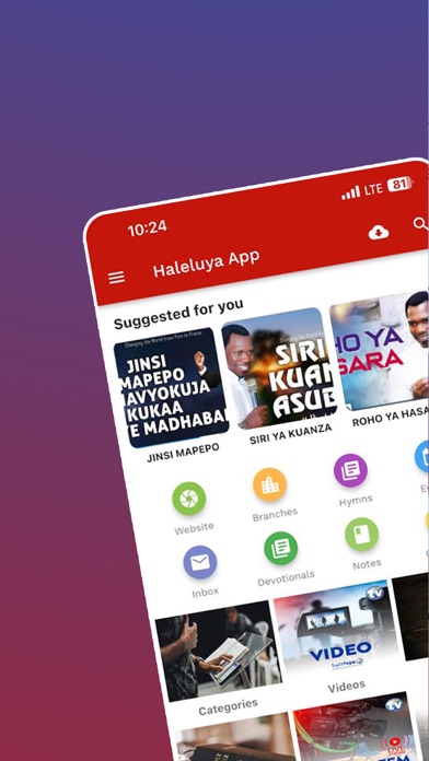 Haleluya App Screenshot