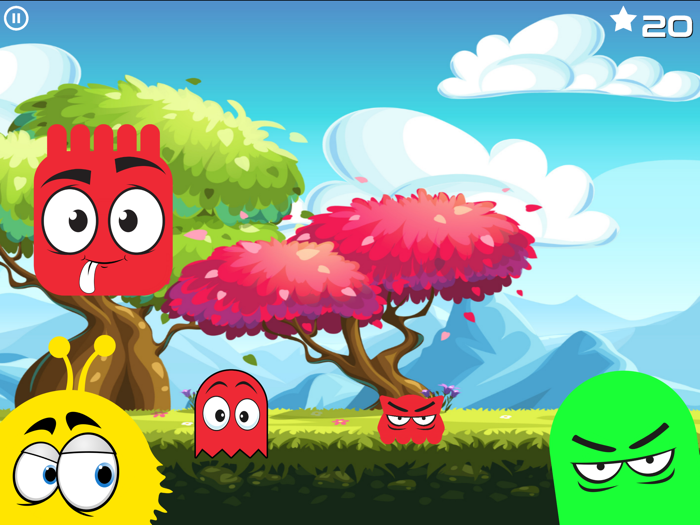 Monster Hop Cartoon Kid Puzzle