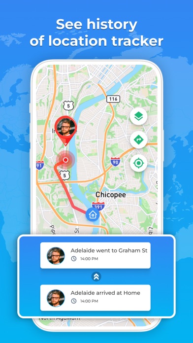 TrackMobi: GPS Phone Locator Screenshot
