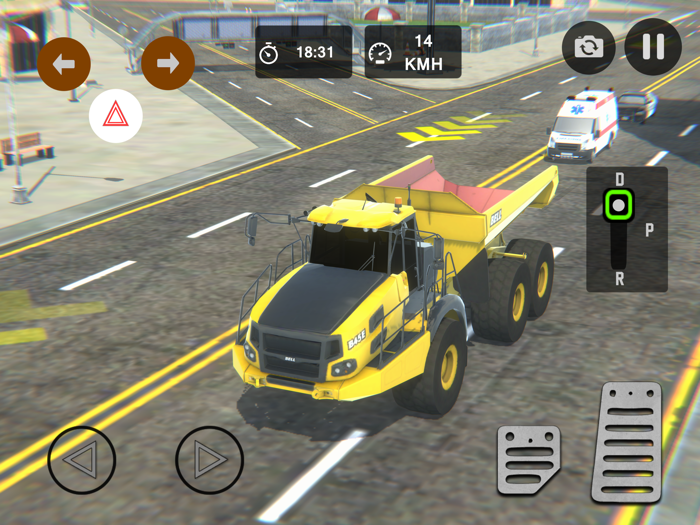City Construction Dump Truck