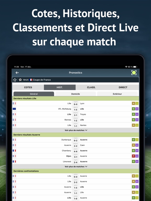 Screenshot #6 pour Pronosoft