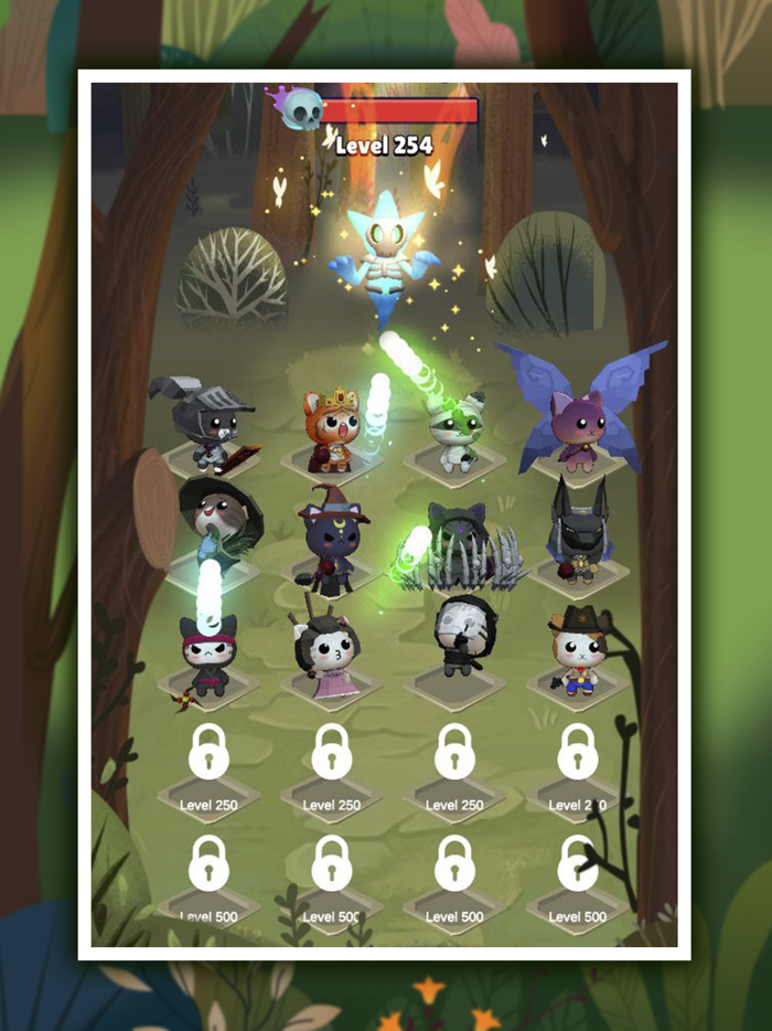 Merge Cats Idle Monsters Game
