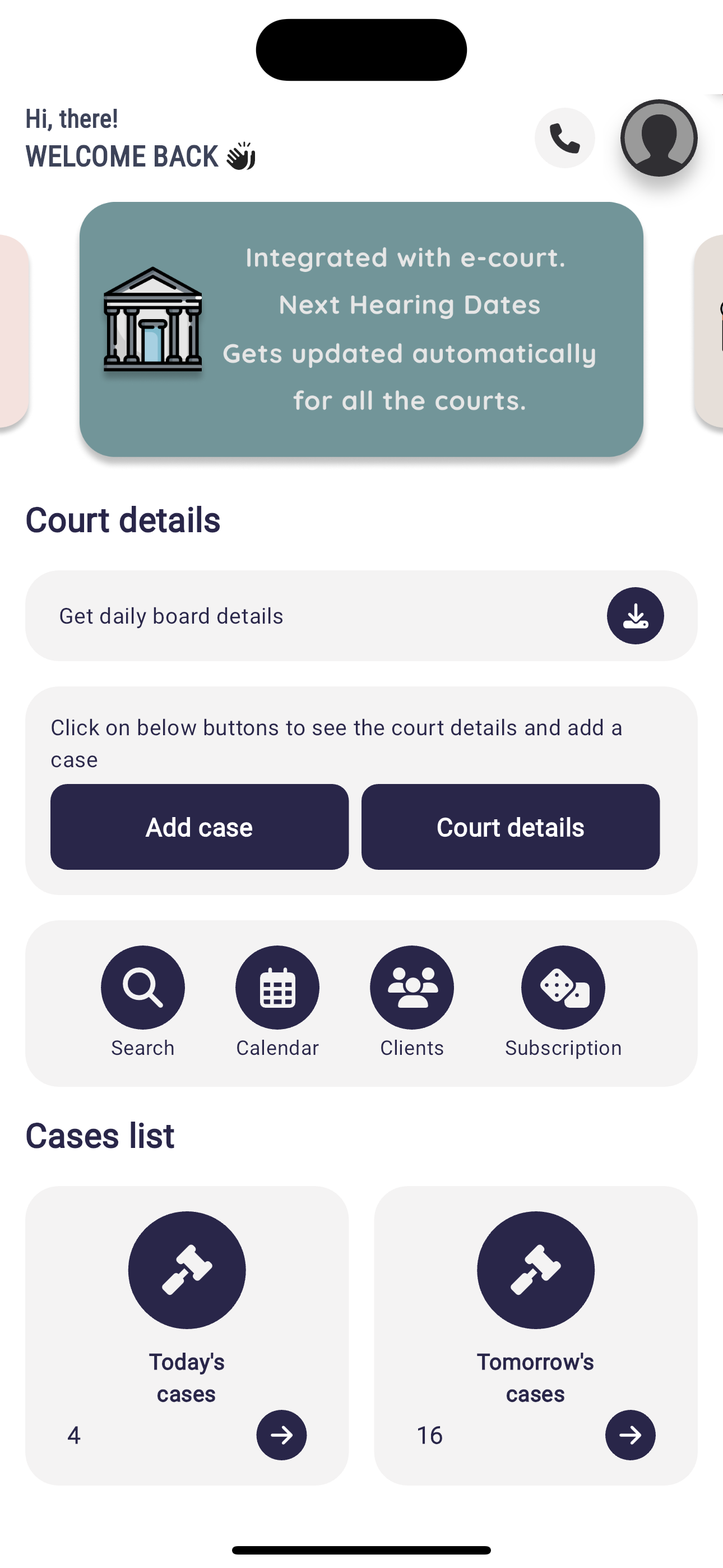 Legal Diary