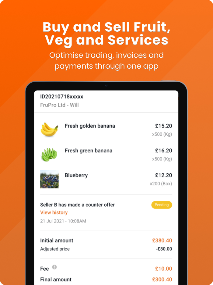FruPro Fresh Produce Platform