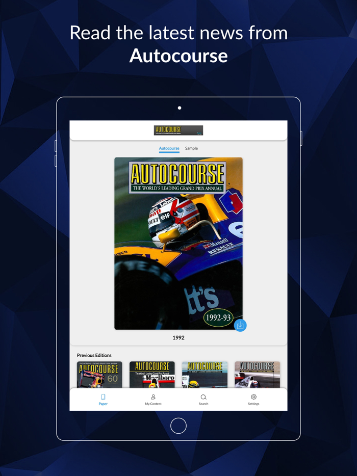 AUTOCOURSE - GRAND PRIX ANNUAL