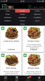 filton kebab pizza iphone screenshot 3