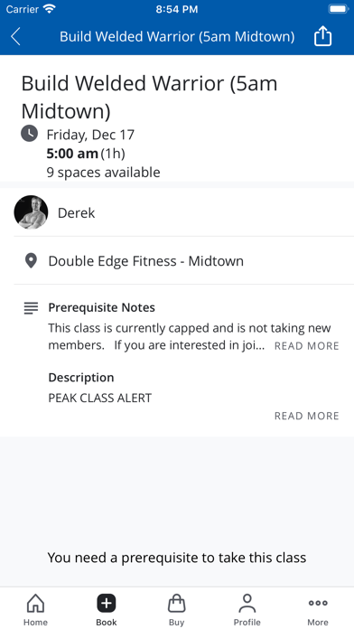 Double Edge Fitness Screenshot