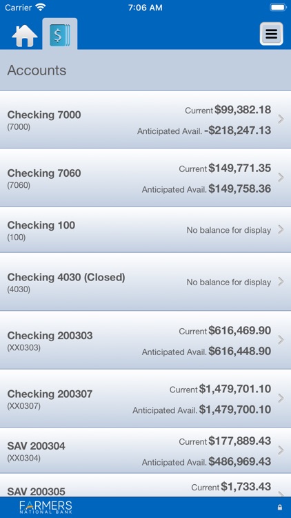 Farmers Nat Canfield Business screenshot-3