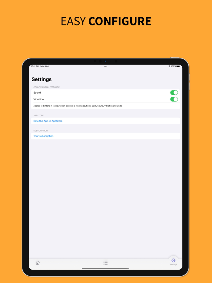 Easy Vibrating Tally Counter