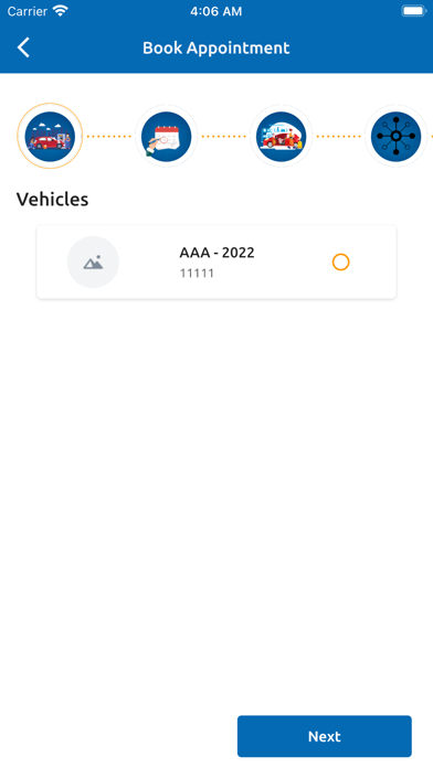 GetWash - User App Screenshot
