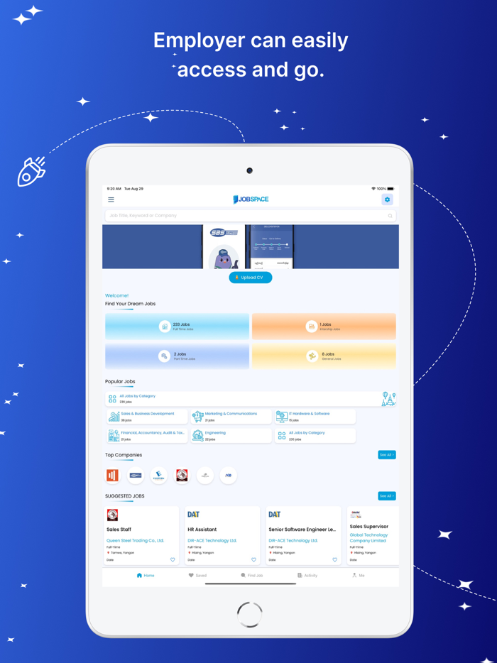 JobSpace-Job Search in Myanmar