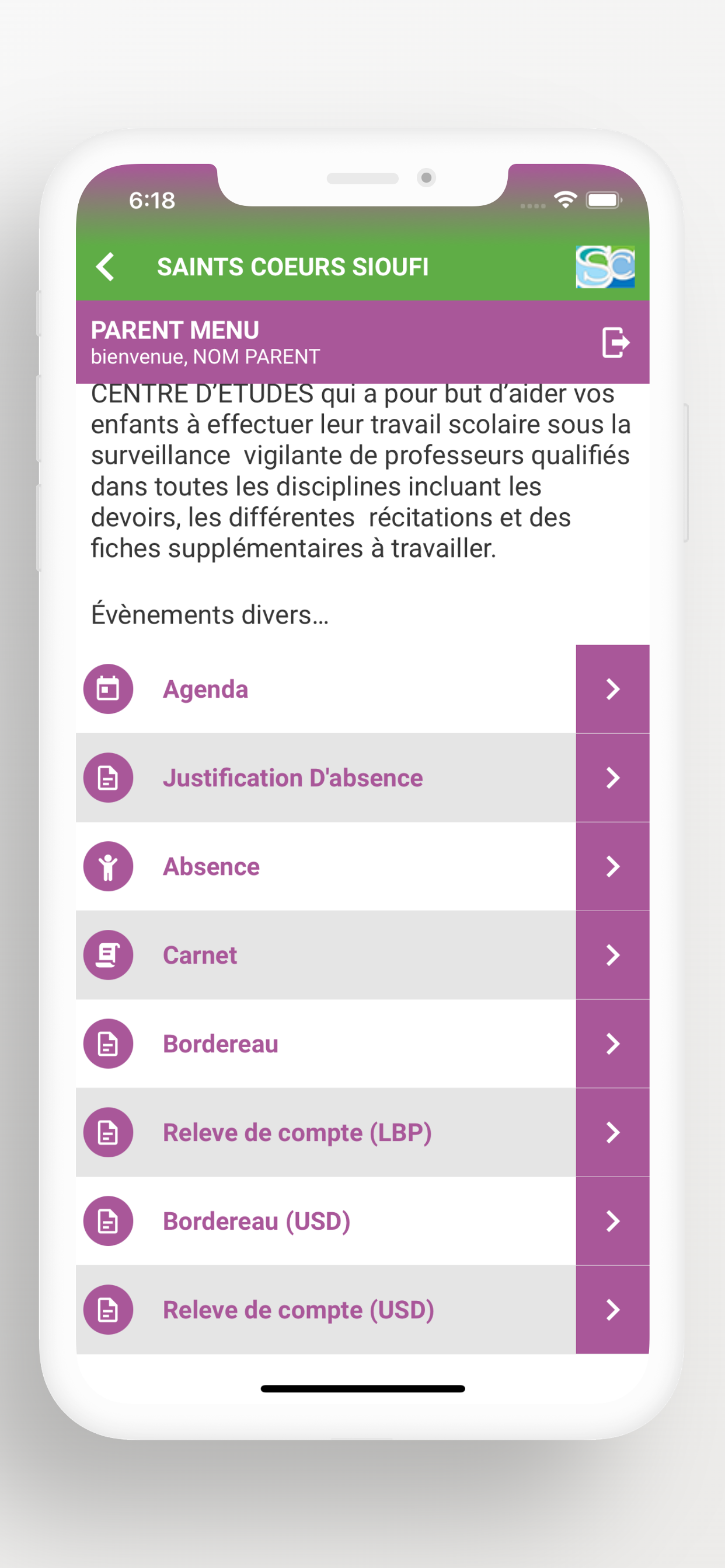 SSCC Sioufi
