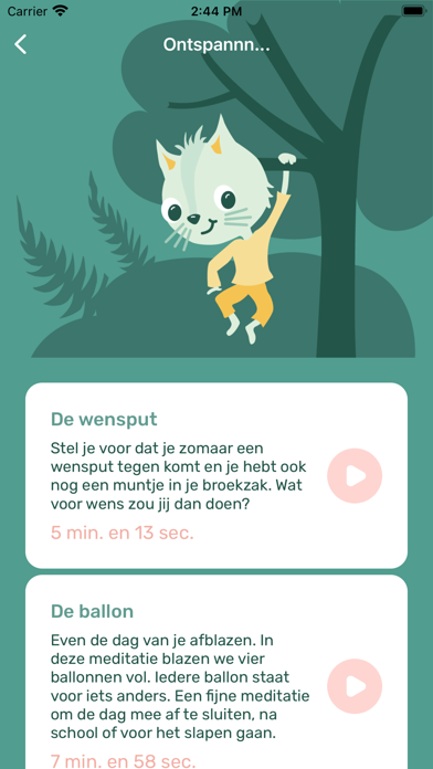 Kindermeditaties Screenshot