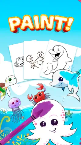 Game screenshot Color aquatic and sea animals mod apk