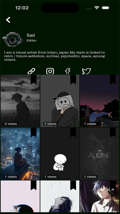 Sad Wallpaper Alone Live HD Screenshot
