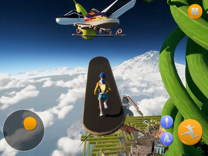 Only Up 3D Parkour Cloud Jump