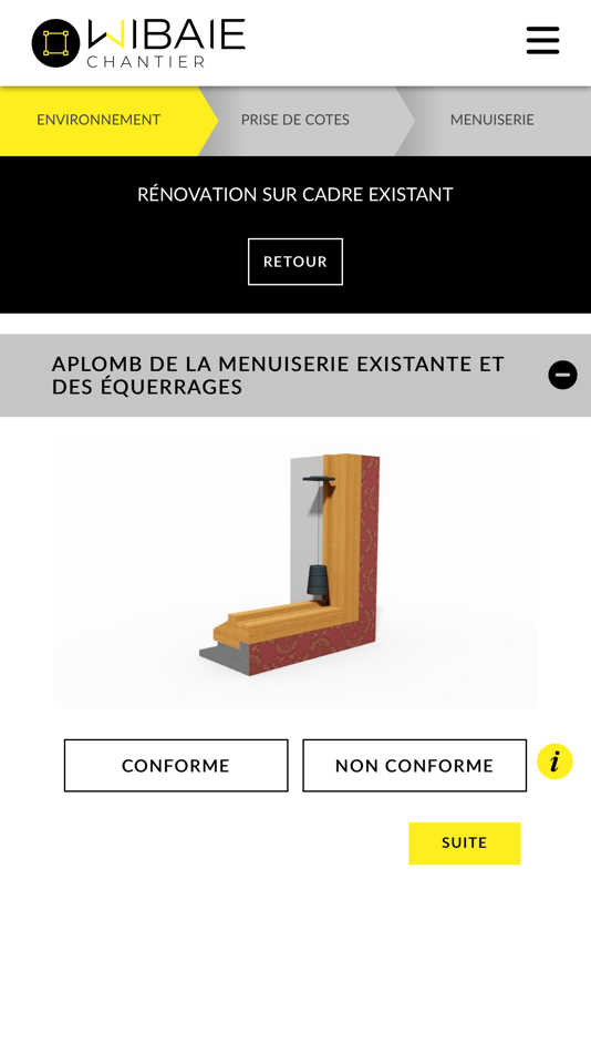 #2. Prise de cotes WIBAIE (iOS) 由: CAIB