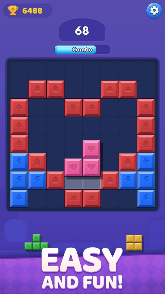 #2. Color Blast:Block Puzzle (iOS) Av: Topsmart Mobile Ltd.