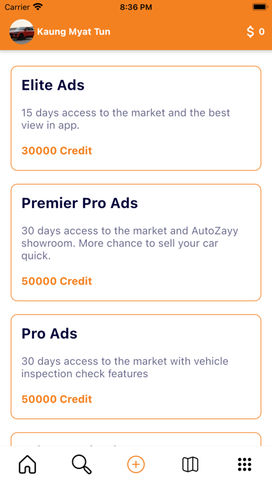 AutoZayy - Online Car Market Screenshot