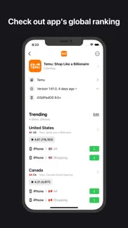 appboard: follow app trends iphone screenshot 3