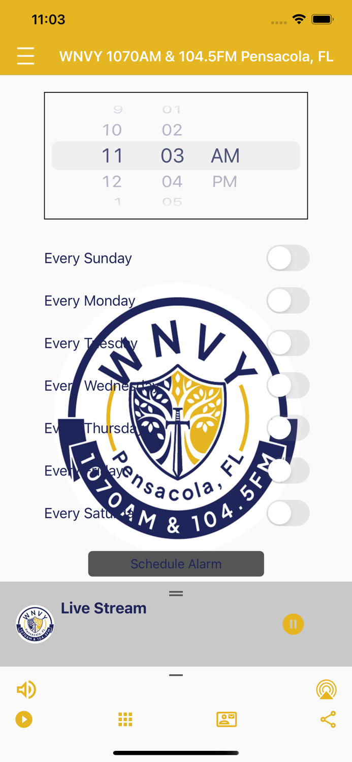 WNVY AM1070 and FM104.5 Radio