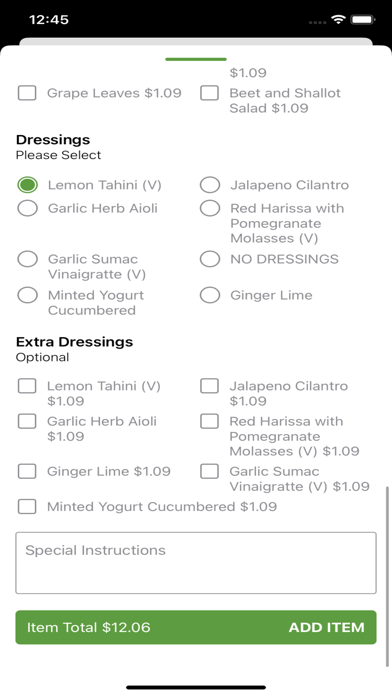Foodbeat Mediterranean Grill Screenshot