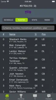 tcu football schedules iphone screenshot 2
