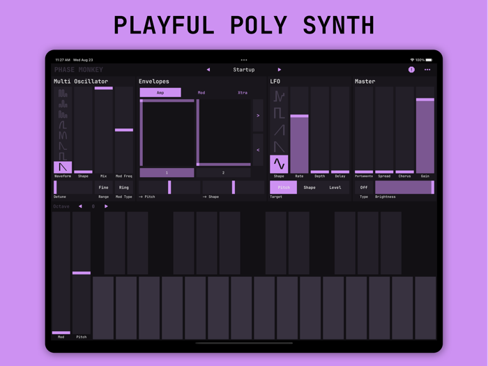 Phase Monkey — Poly Synth