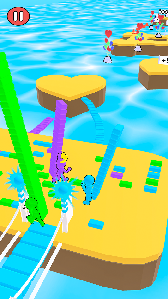 Bridge Stack Run - Race Game