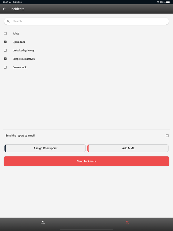Screenshot #6 pour MyLoneWorkers Real-Time System